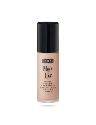PUPA MADE TO LAST TOTAL COMFORT BASE Nº30 NATURAL BEIGE 1UN