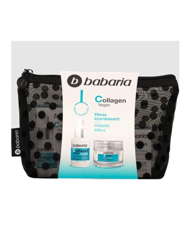 BABARIA COLLAGEN EFFECT CREMA FACIAL 50ML + CREMA 1U. + SERUM 1U + ESTUCHE 1U