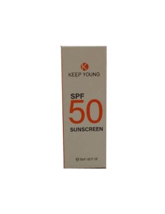 KEEP YOUNG SPF50 SUNSCREEN CREMA 50ML