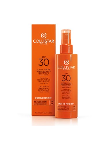 COLLISTAR TANNING MOISTURIZING LECHE CORPORAL SPF30 200ML VAPORIZADOR