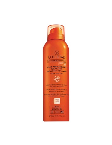 COLLISTAR SPECIAL PERFECT TAN MOISTURIZING TANNING WATER RESISTANT SPF20 SPRAY 200ML VAPORIZADOR