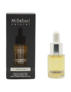 MILLEFIORI NATURAL AGUA PERFUMADA WHITE MUSK 15ML