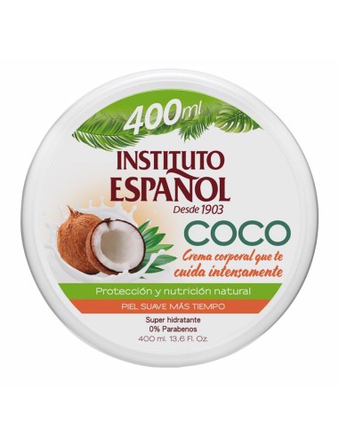 INSTITUTO ESPAÑOL COCO CREMA CORPORAL 400ML