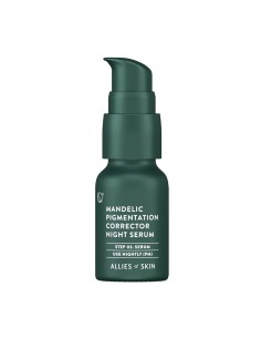 ALLIES OF SKIN MANDELIX PIGMENTATION CORRECTOR NIGHT SERUM STEP 3 1UN