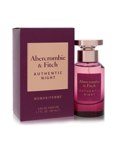ABERCROMBIE FITCH AUTHENTIC NIGHT EAU DE PARFUM WOMAN 50ML VAPORIZADOR