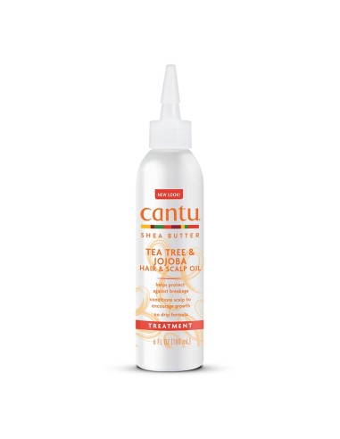 CANTU SHEA BUTTER SCALP OIL TREATMENT TEA TREE JOJOBA 180ML