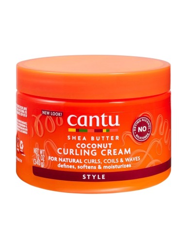 CANTU SHEA BUTTER CURLING CREAM COCONUT 340GR