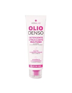 VERALAB OLIO DENSO DESMAQUILLANTE DE CARA MULTI-USO ALMENDRA DULCE VITAMINA-E 80ML