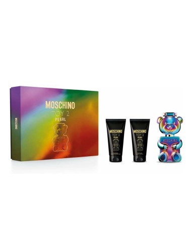 MOSCHINO TOY2 PEARL EAU DE PARFUM 50ML VAPORIZADOR + GEL DE BAÑO 50ML + LOCION CORPORAL PERFUMADA 50ML