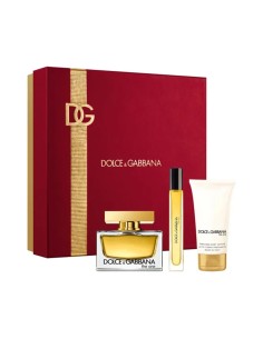 DOLCE GABBANA THE ONE EAU DE PARFUM 75ML VAPORIZADOR + LOCION CORPORAL PERFUMADA 50ML + MINIATURA 10ML