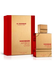 AL HARAMAIN AMBER OUD EAU DE PARFUM RUBY EDITION 120ML VAPORIZADOR
