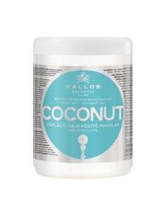 KALLOS COCO MASCARILLA CAPILAR REFORTALECEDORA CON ACEITE DE COCO 1000ML