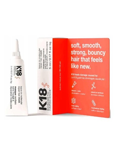 K18 LEAVE-IN MOLECULE MASCARILLA CAPILAR REPARADORA 5ML