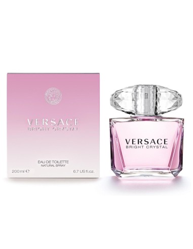 VERSACE BRIGHT CRYSTAL EAU DE TOILETTE 200ML VAPORIZADOR