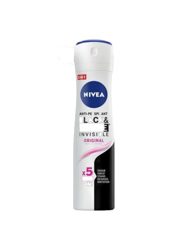 NIVEA BLACK&WHITE DESODORANTE ORIGINAL 150ML VAPORIZADOR
