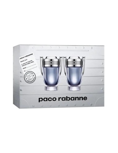 PACO RABANNE INVICTUS EAU DE TOILETTE TRAVEL DUO 50ML VAPORIZADOR