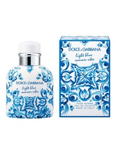 DOLCE GABBANA LIGHT BLUE POUR HOMME EAU DE TOILETTE SUMMER VIBES 75ML VAPORIZADOR