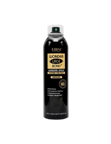 EBIN NEW YORK WONDER LACE BOND EXTREME FIRM HOLD SPRAY 180ML VAPORIZADOR