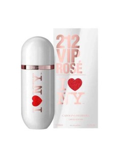 CAROLINA HERRERA 212 VIP ROSE I LOVE NY EAU DE PARFUM EDICION LIMITADA 100ML VAPORIZADOR