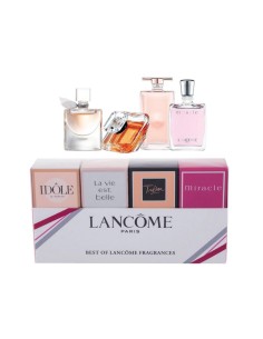 LANCOME IDOLE LE PARFUM EAU DE PARFUM 4UN + LA VIE EST BELLE EAU DE PARFUM 19ML + TRESOR EAU DE PARFUM 19ML + MIRACLE 19ML