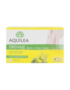 AQUILEA TE VERDE DRENAJE INFUSIÓN BIENENESTAR 20 BOLSITAS 1UN