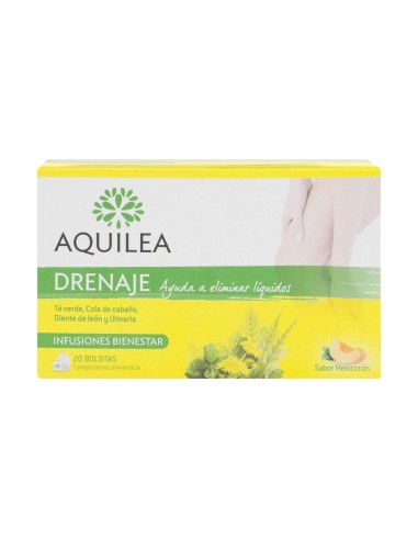 AQUILEA TE VERDE DRENAJE INFUSIÓN BIENENESTAR 20 BOLSITAS 1UN