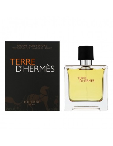HERMES PARIS TERRE D'HERMES PARFUM PURE 75ML VAPORIZADOR