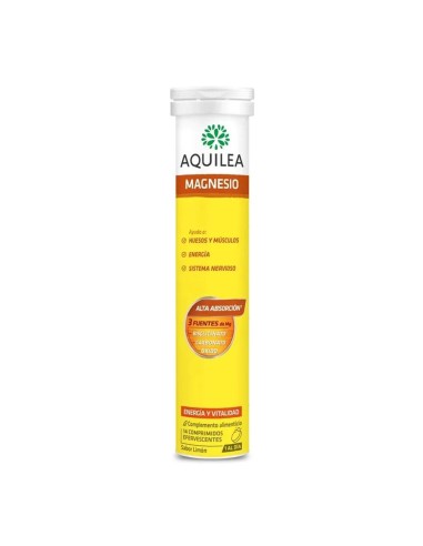 AQUILEA MAGNESIO COMPRIMIDOS EFERVESCENTES 375ML