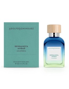 ADOLFO DOMINGUEZ AGUA FRESCA BERGAMOTA AMBAR EAU DE TOILETTE 120ML VAPORIZADOR