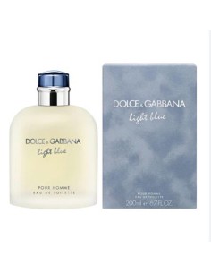 DOLCE GABBANA LIGHT BLUE POUR HOMME EAU DE TOILETTE 200ML VAPORIZADOR