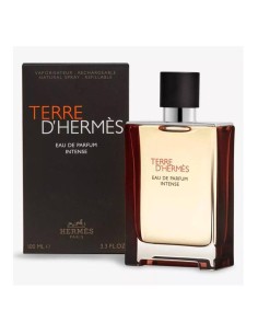 HERMES PARIS TERRE D'HERMES EAU DE PARFUM INTENSE RECHARGABLE 100ML VAPORIZADOR