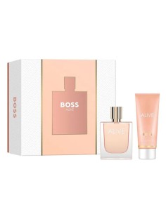 HUGO BOSS ALIVE EAU DE PARFUM 50ML VAPORIZADOR + LOCION CORPORAL PERFUMADA 75ML