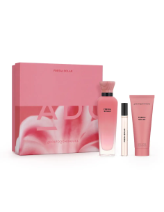 ADOLFO DOMINGUEZ FRESIA SOLAR EAU DE PARFUM 120ML VAPORIZADOR + LOCION CORPORAL PERFUMADA 1U + VIAL 10ML VAPORIZADOR