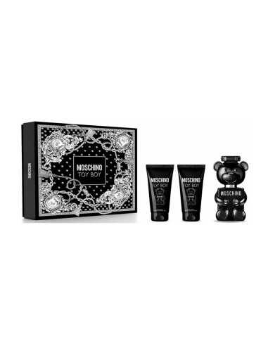 MOSCHINO TOY BOY EAU DE PARFUM 50ML + GEL DE BAÑO PERFUMADO 50ML + BALSAMO CORPORAL 1U