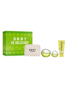 DONNA KARAN BE DELICIOUS EAU DE PARFUM 100ML + EAU DE PARFUM 1U + LOCION CORPORAL 1U + ESTUCHE 1U
