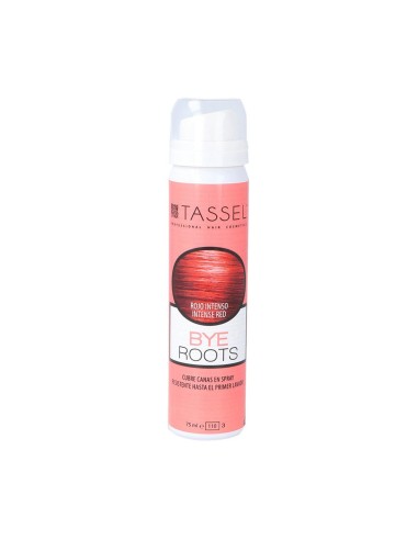 TASSEL BYE ROOTS SPRAY CUBRECANAS ROJO INTENSO 75ML VAPORIZADOR