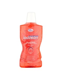 IODOSAN ANTIPLACA COLUTORIO ANTI-BACTERIANO SIN ALCOHOL 500ML