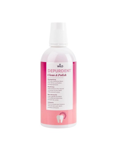 WILD DEPURDENT COLUTORIO CLEAN & POLISH 500ML
