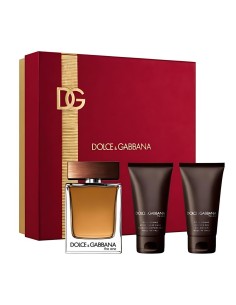 DOLCE GABBANA THE ONE POUR HOMME EAU DE TOILETTE 100ML VAPORIZADOR + BALSAMO AFTER SHAVE 50ML + GEL DE BAÑO 50ML