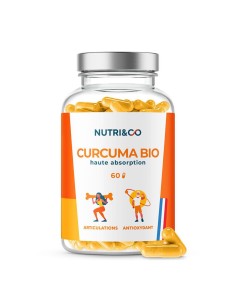 NUTRI & CO CURCUMA BIO SUPLEMENTO ALIMENTICIO 60UN
