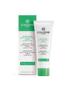 COLLISTAR MULTI-ACTIVE DESODORANTE CREMA SIN ALCOHOL RICE MILK 75ML