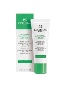 COLLISTAR MULTI-ACTIVE DESODORANTE ROLL-ON SIN ALCOHOL OAT MILK 75ML
