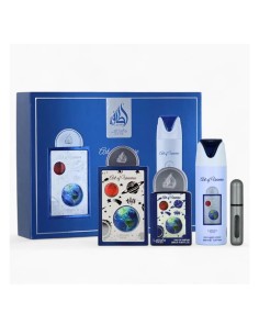 LATTAFA ART OF UNIVERSE EAU DE PARFUM 100ML + DESODORANTE 200ML VAPORIZADOR + EAU DE PARFUM 20ML