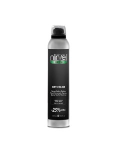 NIRVEL GREEN DRY COLOR SPRAY CUBRE RAICES NEGRO NEGRO 300ML VAPORIZADOR