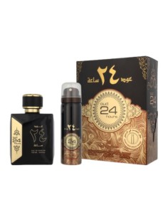 AL ZAAFARAN OUD 24 HOURS EAU DE PARFUM 100ML VAPORIZADOR + DESODORANTE 24H 50ML VAPORIZADOR