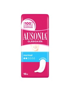 AUSONIA CLASICA DIA COMPRESAS EN BOLSAS SIN ALAS 16UN