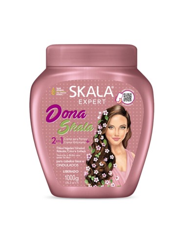 SKALA DONA SKALA 2IN1 CREMA HIDRATANTE CABELLOS LISOS 1000GR