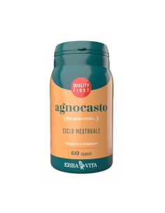 ERBA VITA AGNOCASTO CAPSULAS ALIMENTICIAS CICLO MENSTRUAL 60UN