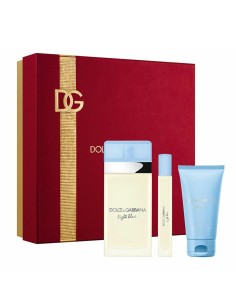 DOLCE GABBANA LIGHT BLUE EAUD E TOILETTE 100ML VAPORIZADOR + LOCION CORPORAL PERFUMADA 50ML + TESTER 1U