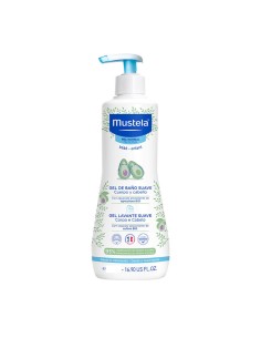 MUSTELA BEBE GEL DE BAÑO SUAVE CUERPO Y CABELLO PIEL NORMAL 750ML
